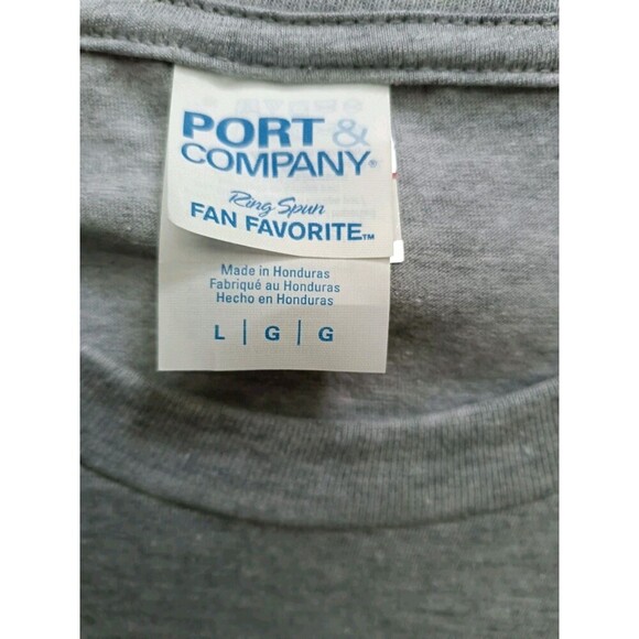 University At Ualbany T-Shirt Men's Large Gray Short Sleeve - Picture 2 of 7